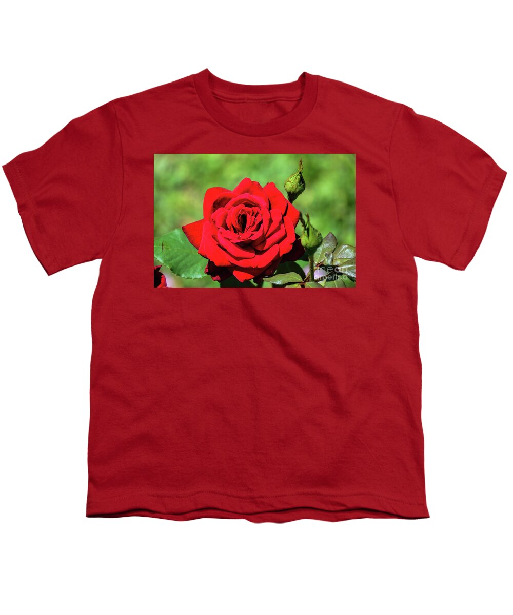 Red Youth T-Shirt featuring the photograph A Reflection of Beauty by Diana Mary Sharpton
