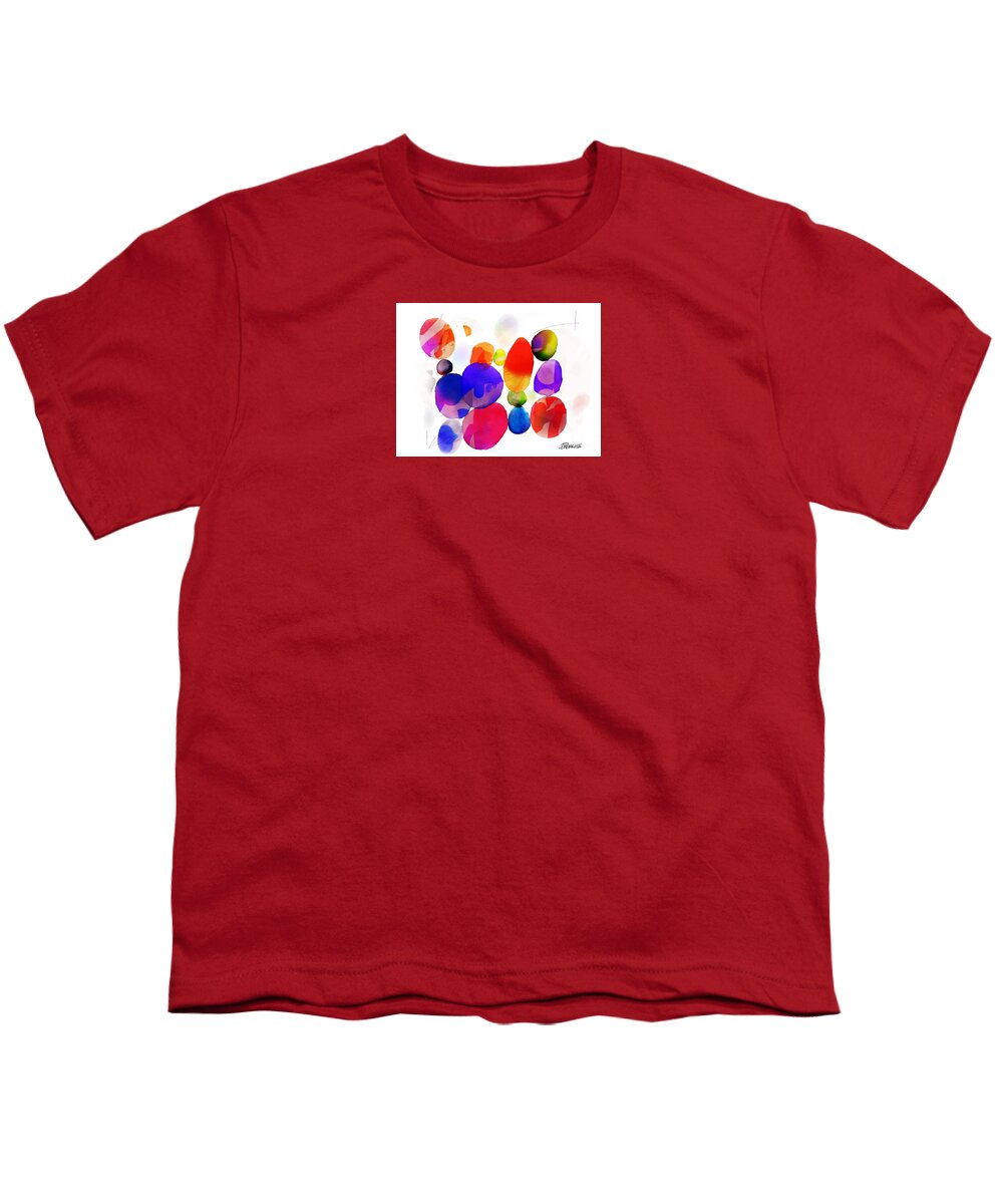 Colorful Youth T-Shirt featuring the digital art Balance by Joe Roache