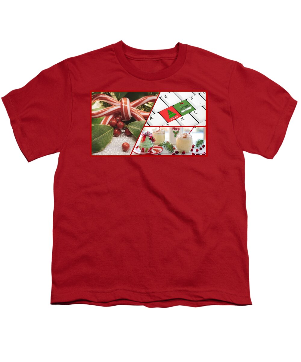 Merry Christmas Youth T-Shirt featuring the photograph Christmas Sweets by Nancy Ayanna Wyatt