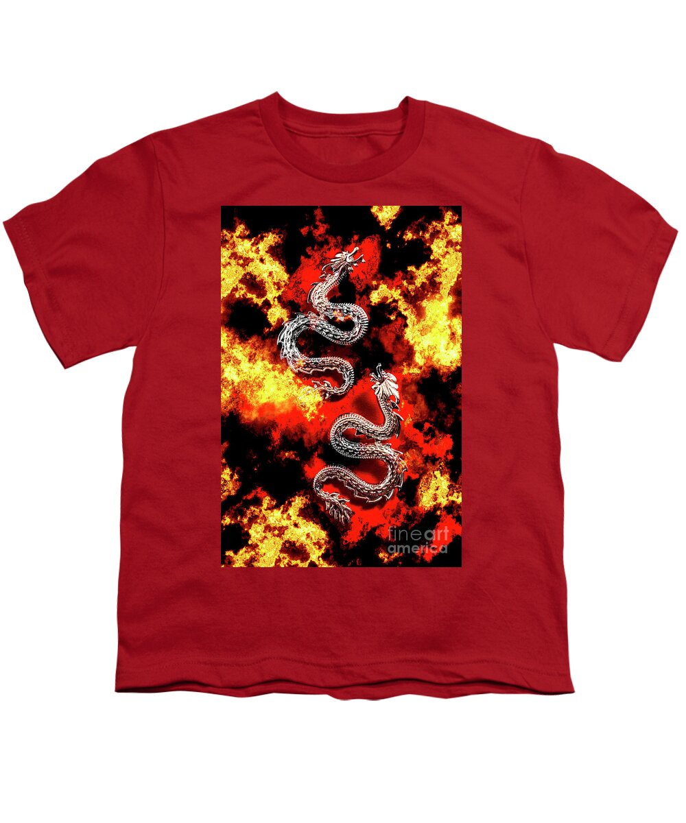 Dragon Youth T-Shirt featuring the photograph Double Dragon by Jorgo Photography