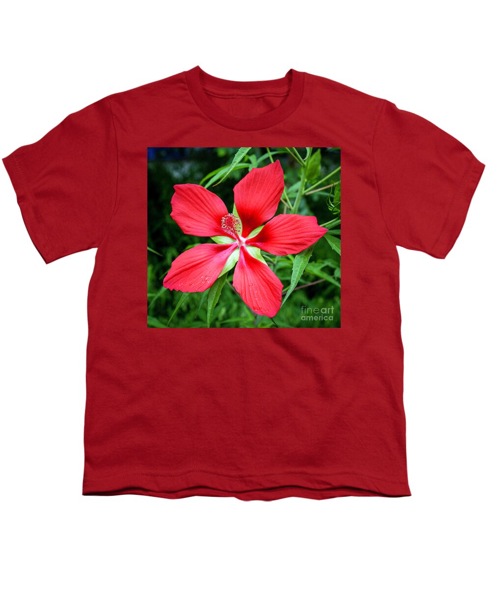 Flower Youth T-Shirt featuring the photograph Nature by Alan Riches