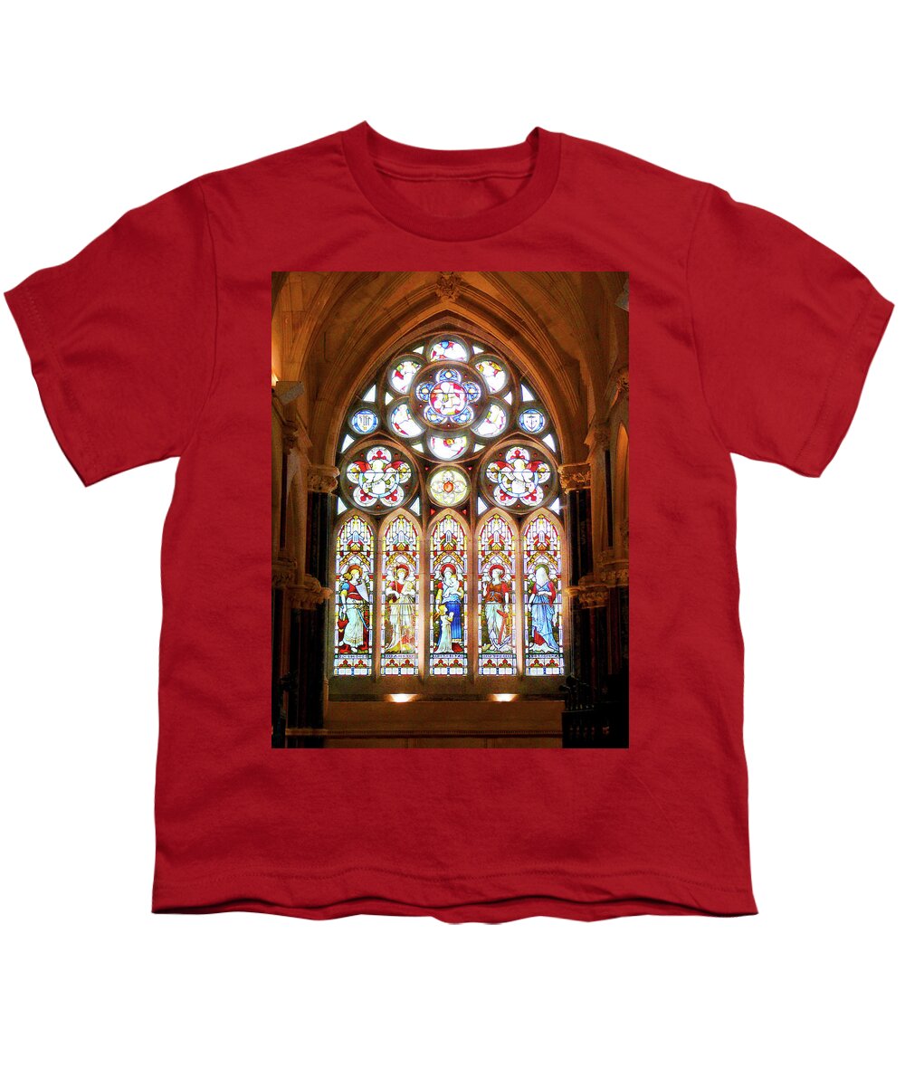 Religious Youth T-Shirt featuring the photograph The Window 3 by Mike McGlothlen