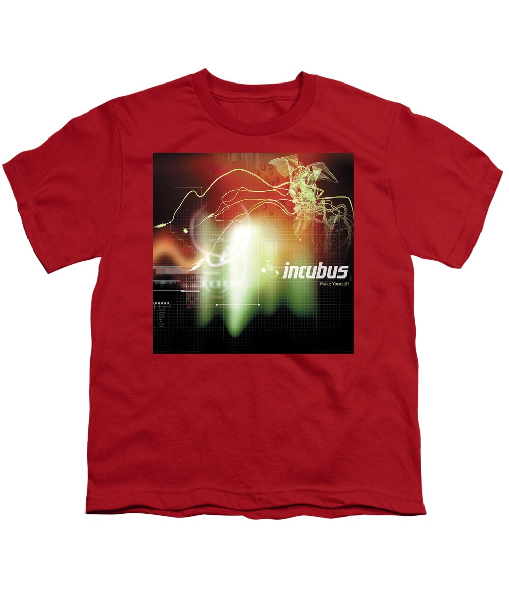 Incubus Youth T-Shirt featuring the digital art Typography by Bruce Springsteen