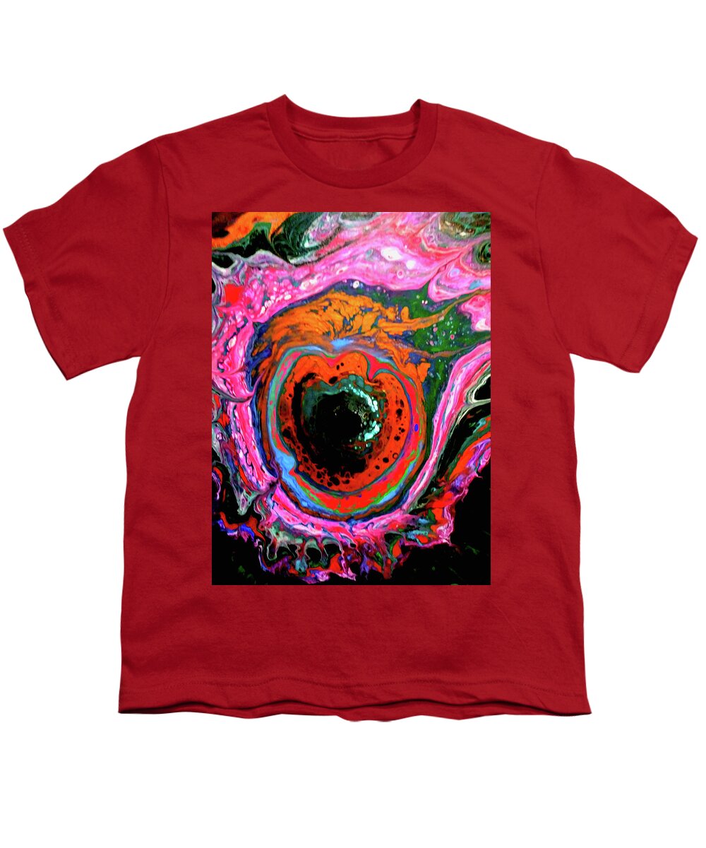  Planet Youth T-Shirt featuring the painting Wind Blown by Anna Adams