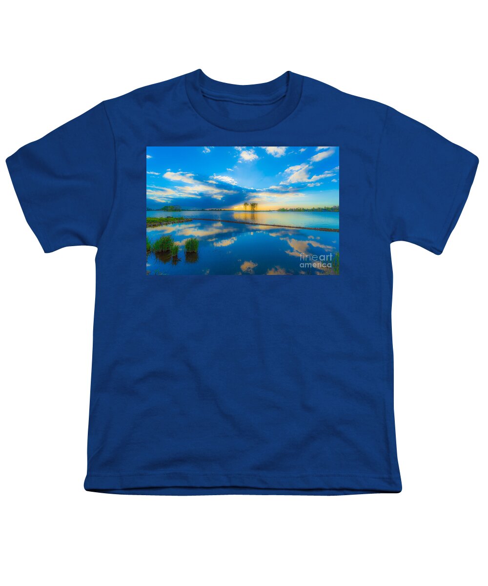 Lake Youth T-Shirt featuring the photograph As above so below #1 by Casper Cammeraat