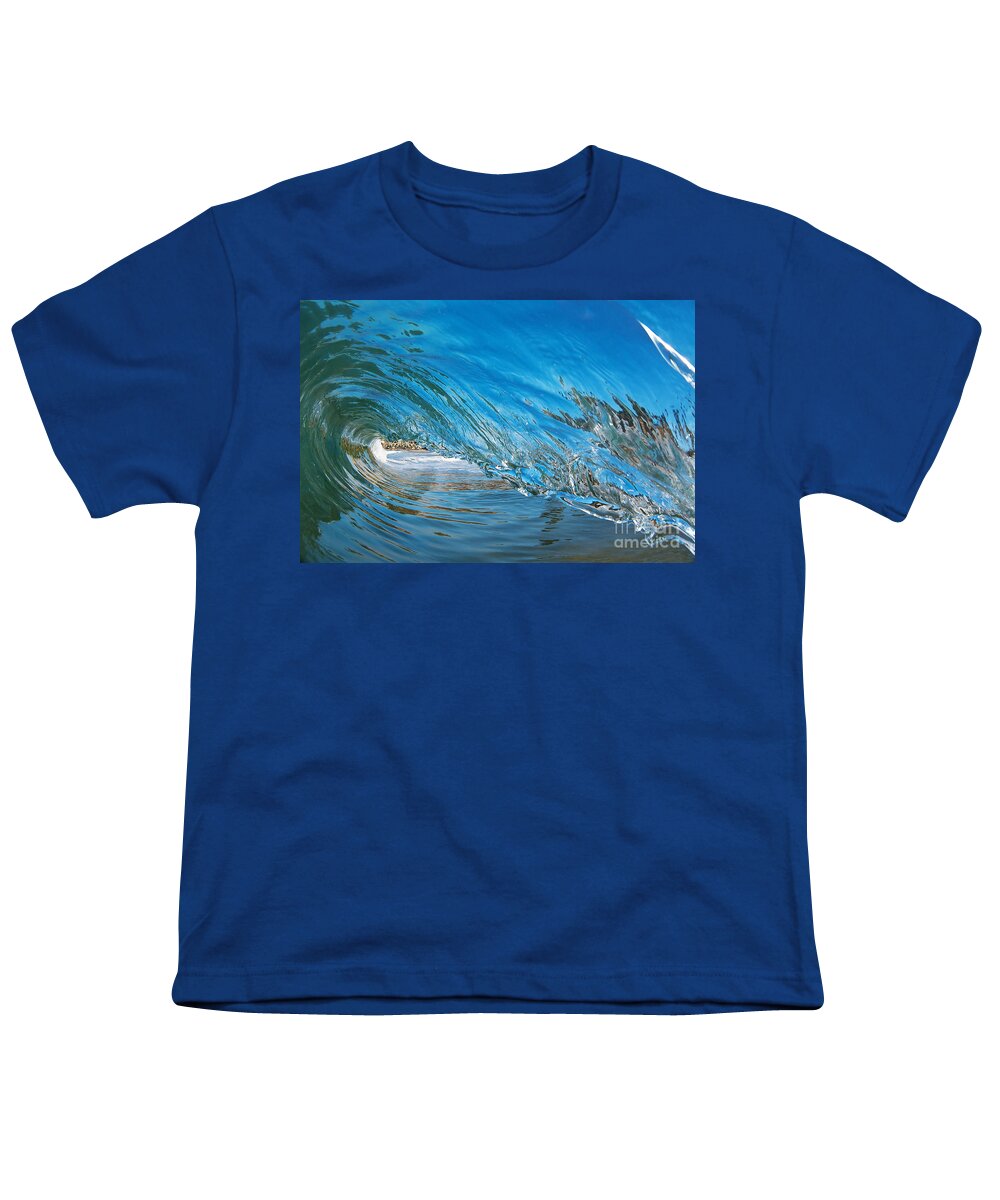 California Youth T-Shirt featuring the photograph Blue Glass #1 by Paul Topp