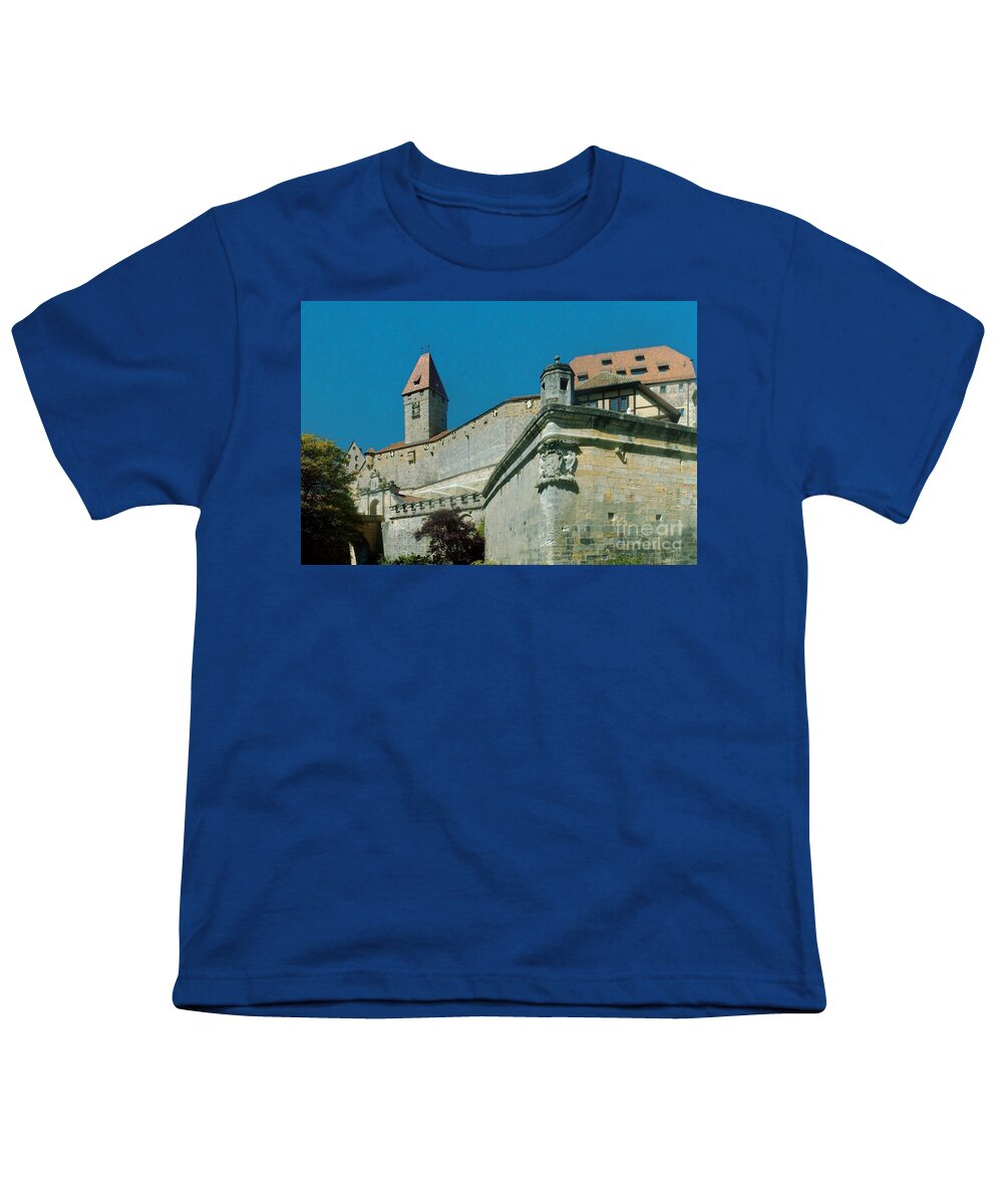 Europe Youth T-Shirt featuring the photograph Coburg fortress 6 by Rudi Prott