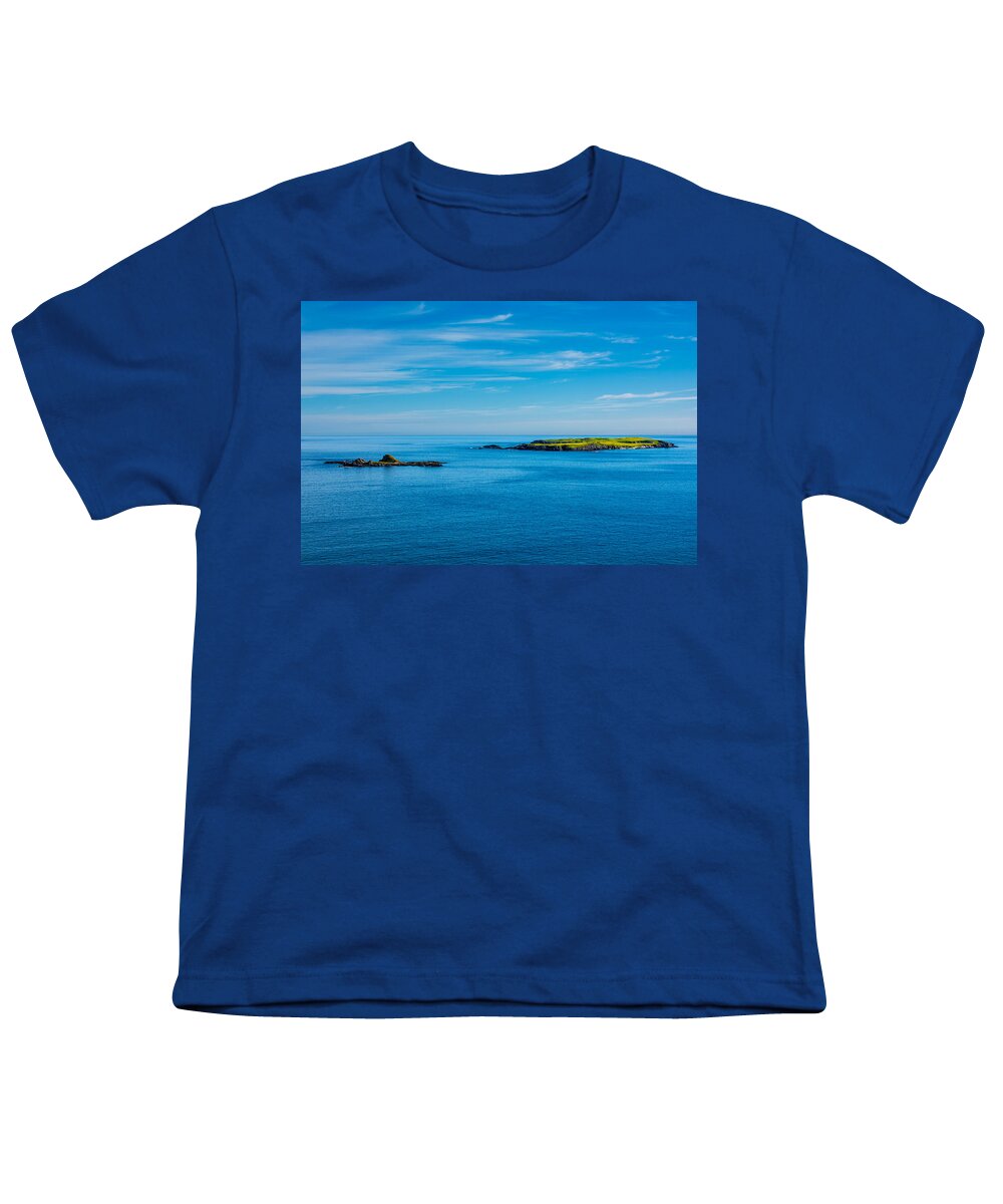 Scotland Youth T-Shirt featuring the photograph Remote Island by Andreas Berthold