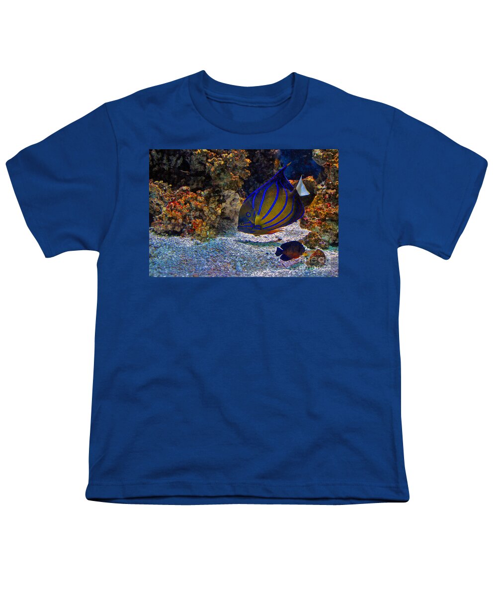 Underwater World Youth T-Shirt featuring the photograph Underwater World by Savannah Gibbs