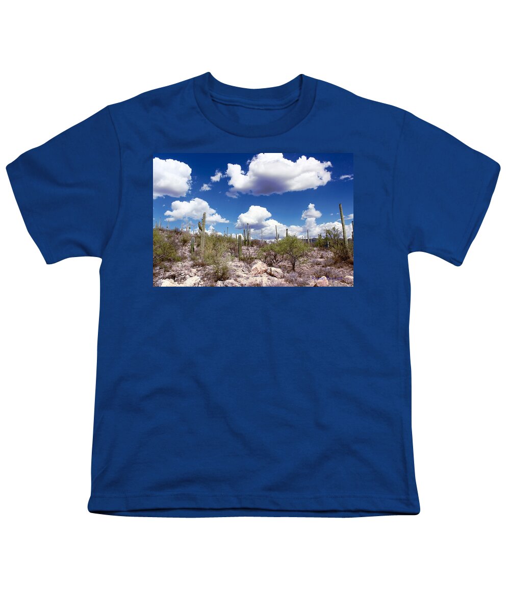 Beautiful Day Youth T-Shirt featuring the photograph Watching the Clouds Go By by Kume Bryant