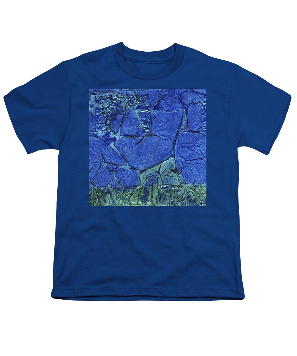 Abstract Youth T-Shirt featuring the mixed media Rhapsody of Colors 49 by Elisabeth Witte