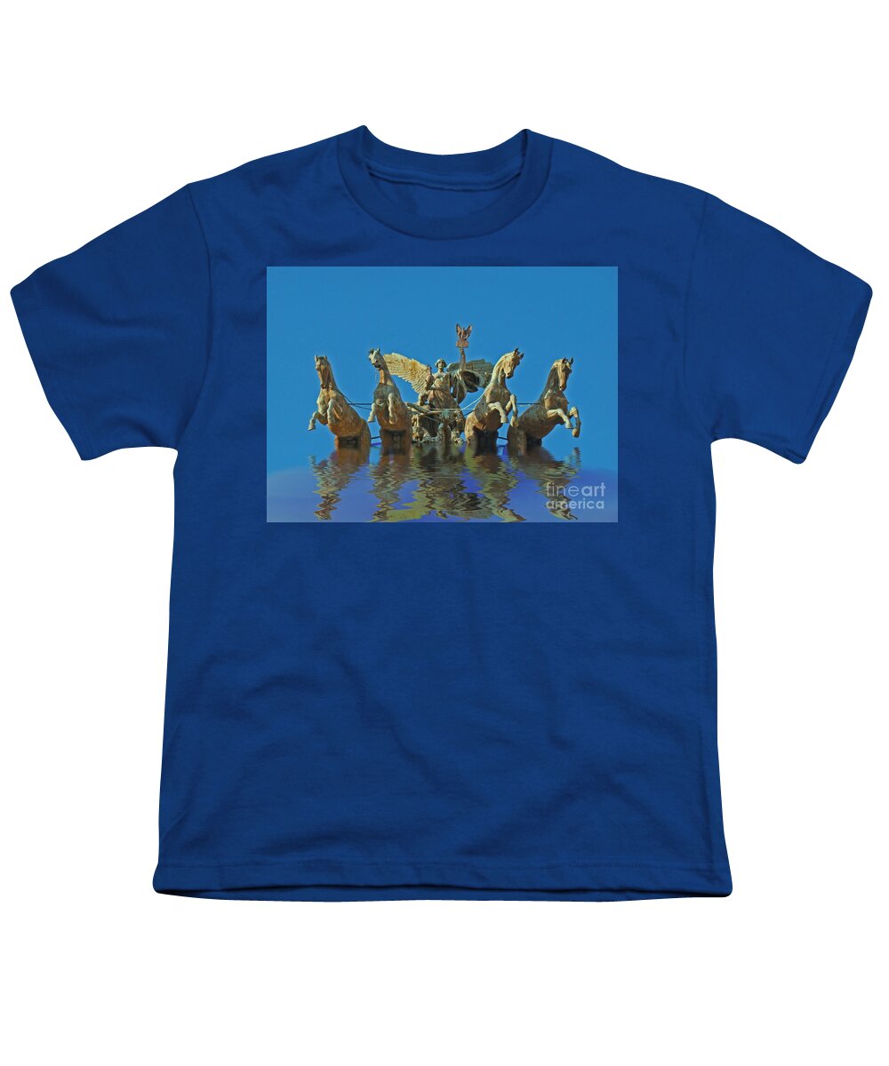 Al Bourassa Youth T-Shirt featuring the photograph Victory Over The Deep by Al Bourassa