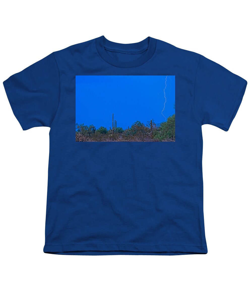 Arizona Youth T-Shirt featuring the photograph Arizona Desert Landscape by James BO Insogna