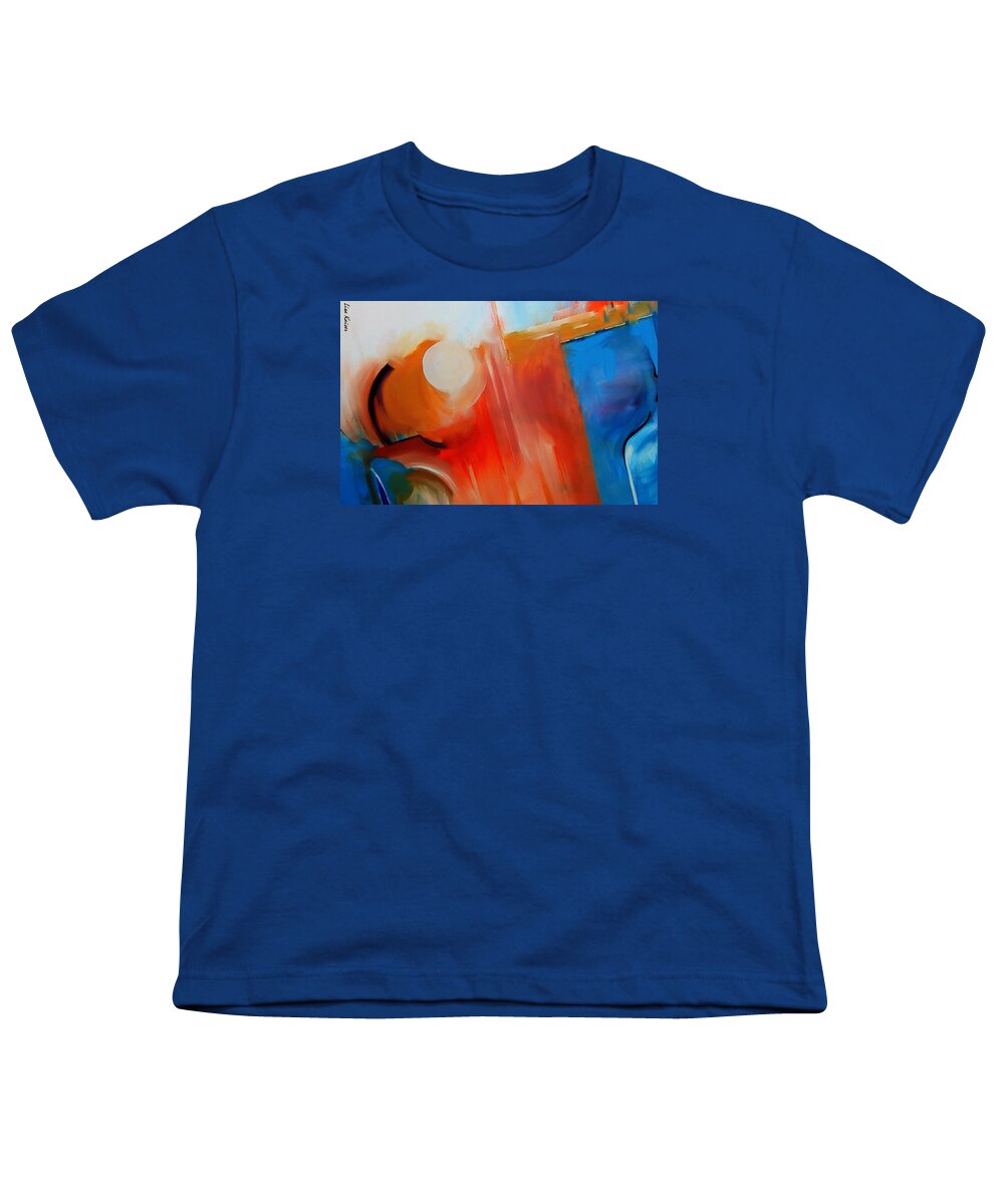 Cold Youth T-Shirt featuring the painting Body Soul Fusion by Lisa Kaiser