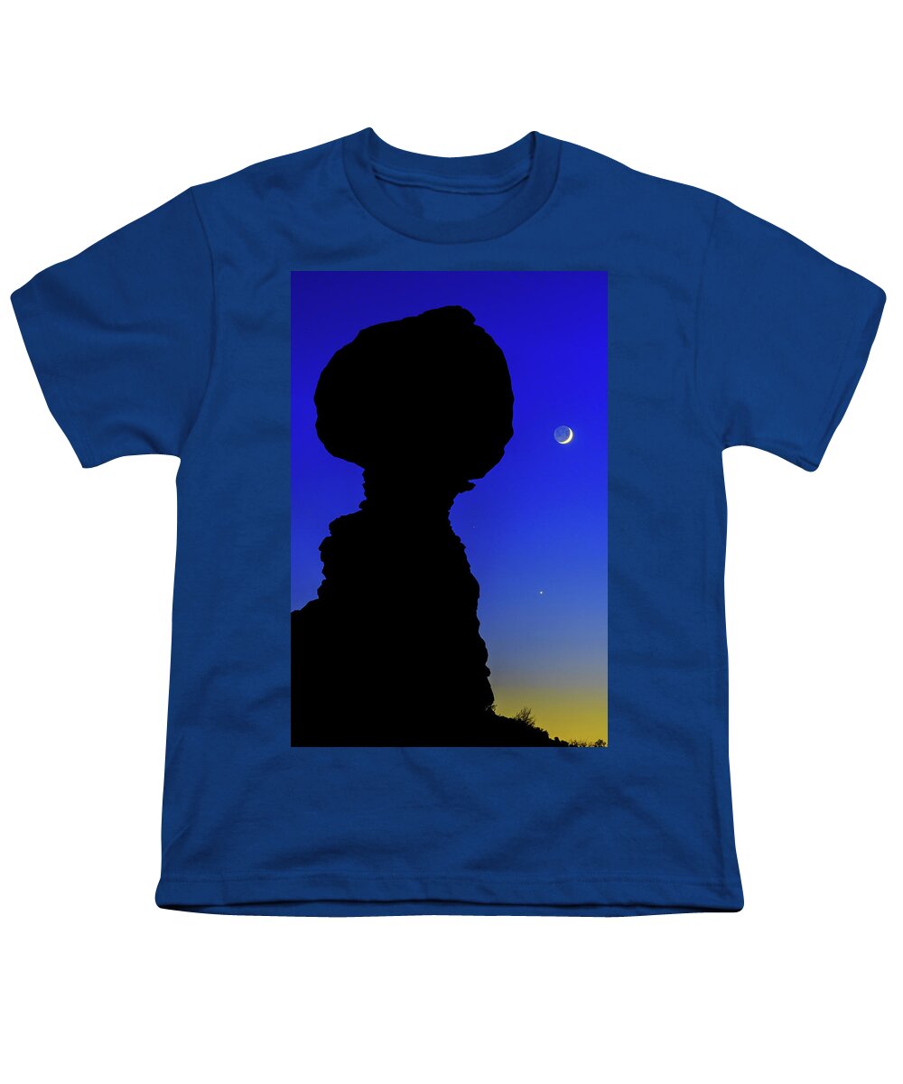 Nature Youth T-Shirt featuring the photograph Crescent by Chad Dutson
