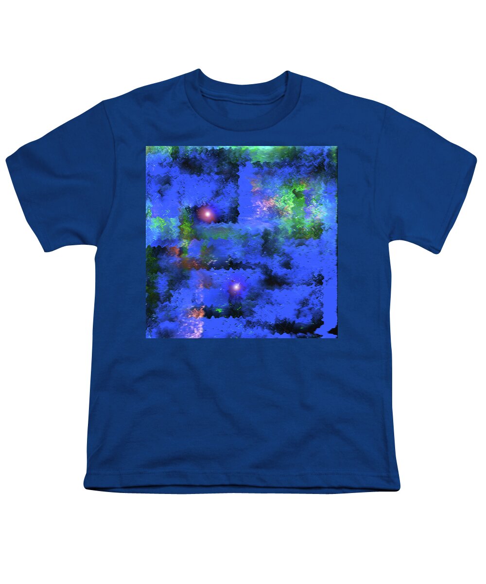 Abstract Youth T-Shirt featuring the digital art FAR FAR AWAY one by Carl Deaville