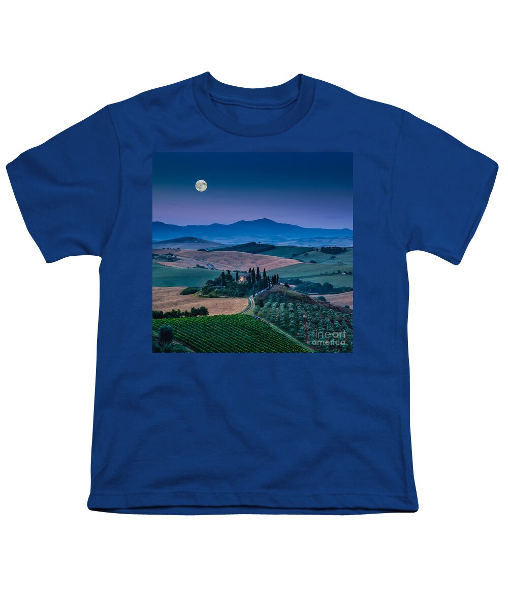 Agriculture Youth T-Shirt featuring the photograph Magic Tuscany by JR Photography