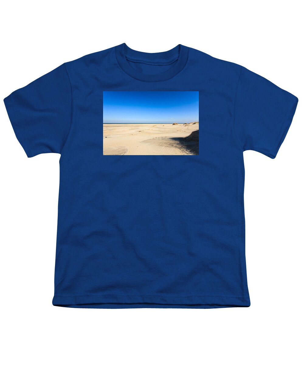 Nags Head Youth T-Shirt featuring the photograph Nags Head Beach North Carolina by Joni Eskridge