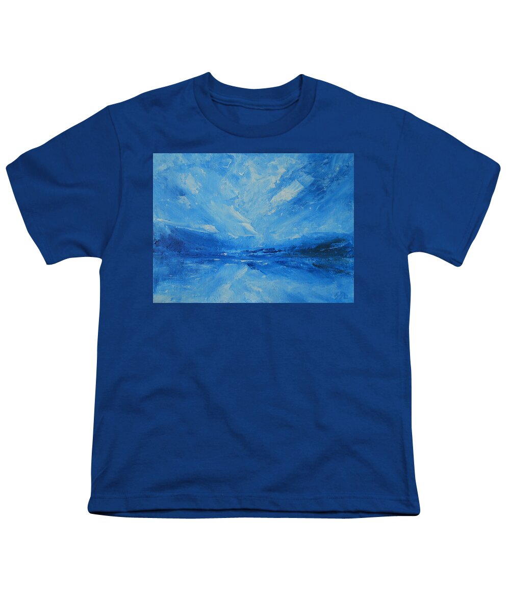 Abstract Youth T-Shirt featuring the painting Today I Soar by Jane See