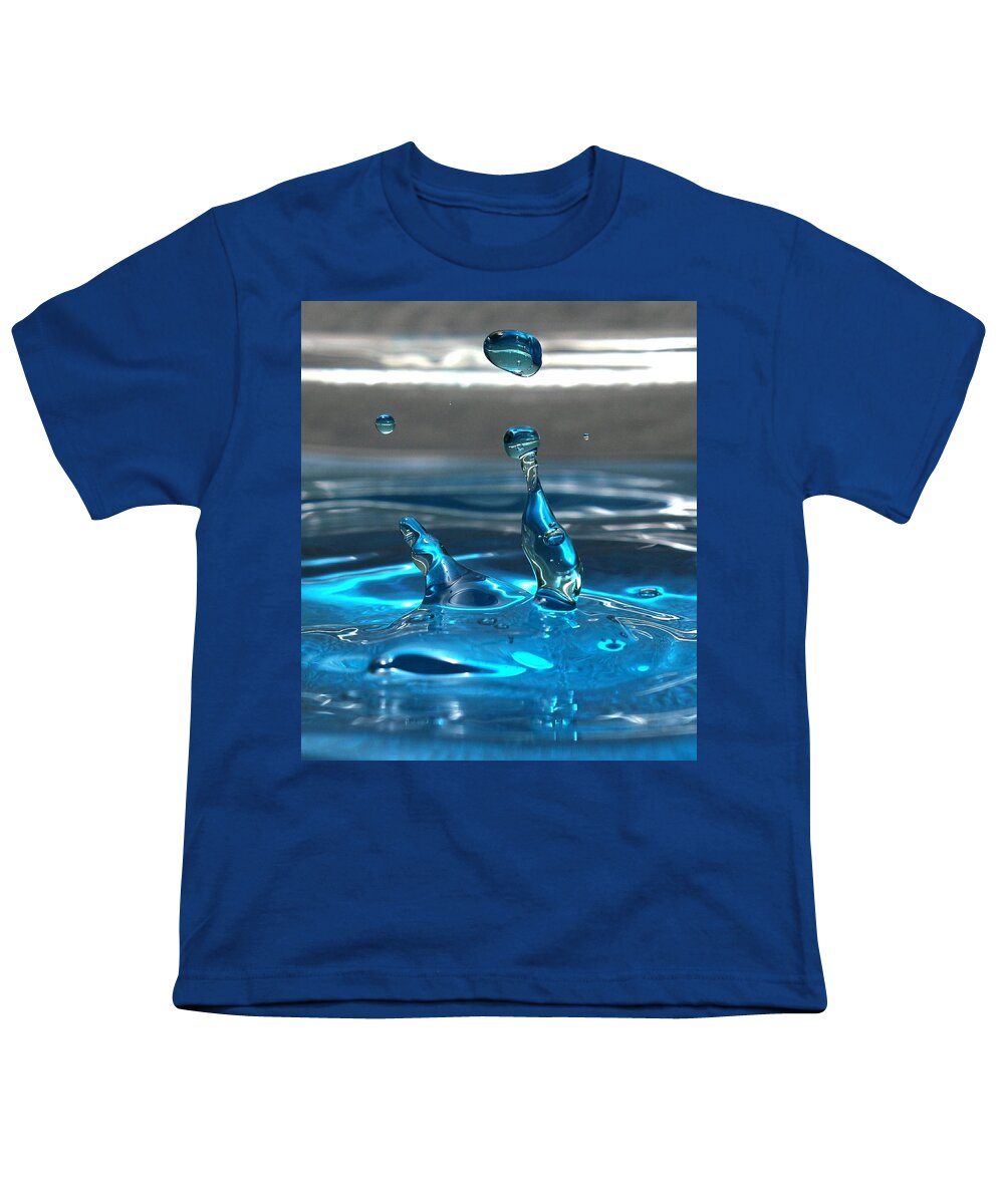 Water Youth T-Shirt featuring the photograph Water sculpture #1 by Martin Smith