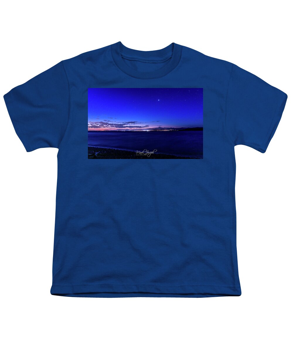 Sunrise Youth T-Shirt featuring the photograph Bellingham Sunrise 081720 by Mark Joseph