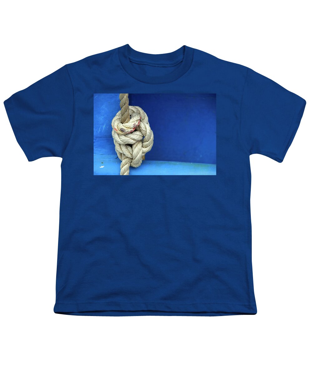 Rope Youth T-Shirt featuring the photograph Knot on a rope by Fabiano Di Paolo