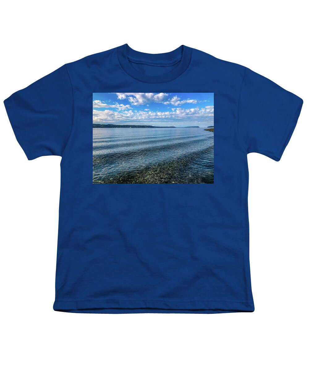 Seashore Youth T-Shirt featuring the photograph Seashore by Anamar Pictures