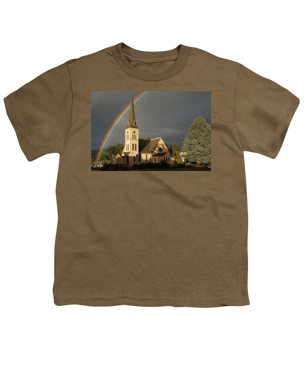 Newman United Methodist Church Youth T-Shirt featuring the photograph Newman United Methodist Church #1 by Mick Anderson