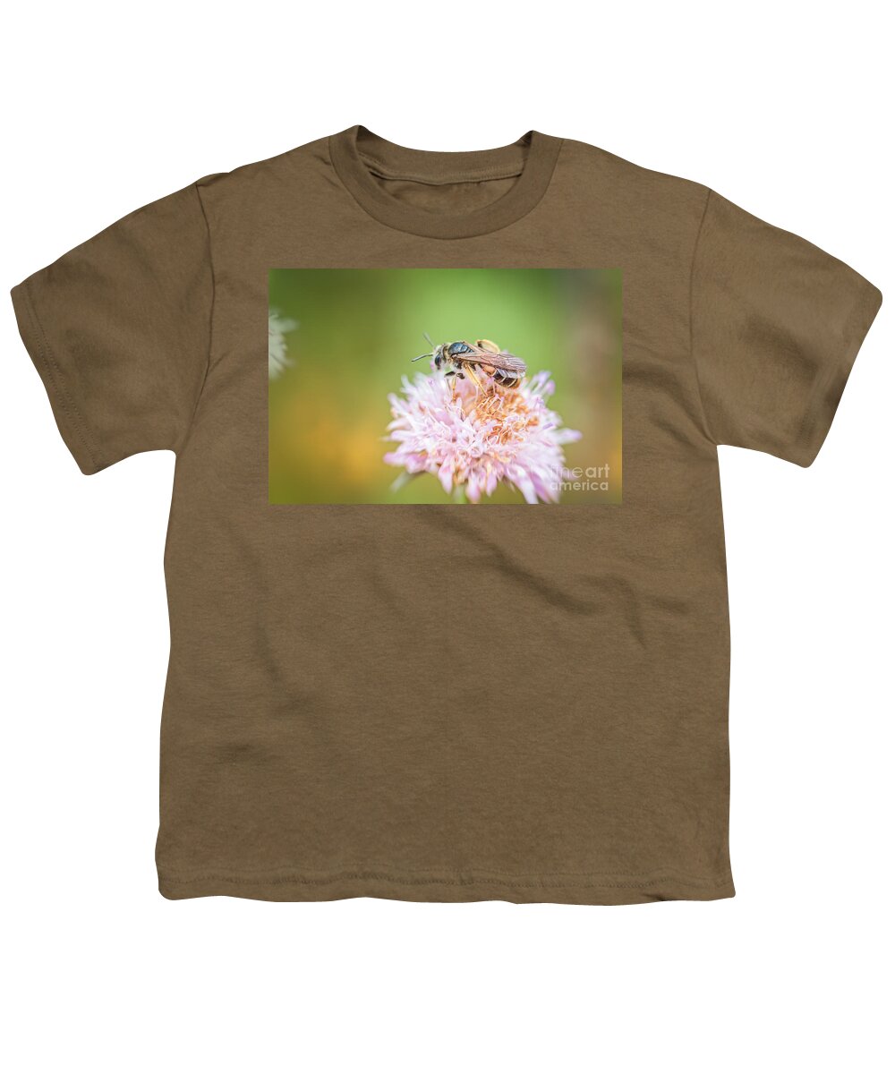 Eudicot Youth T-Shirt featuring the photograph Pollinator #2 by Jivko Nakev