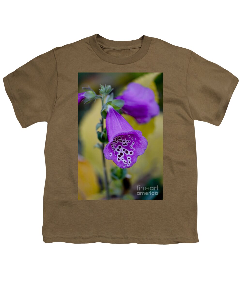 Foxglove Youth T-Shirt featuring the photograph Foxglove by Ivete Basso Photography