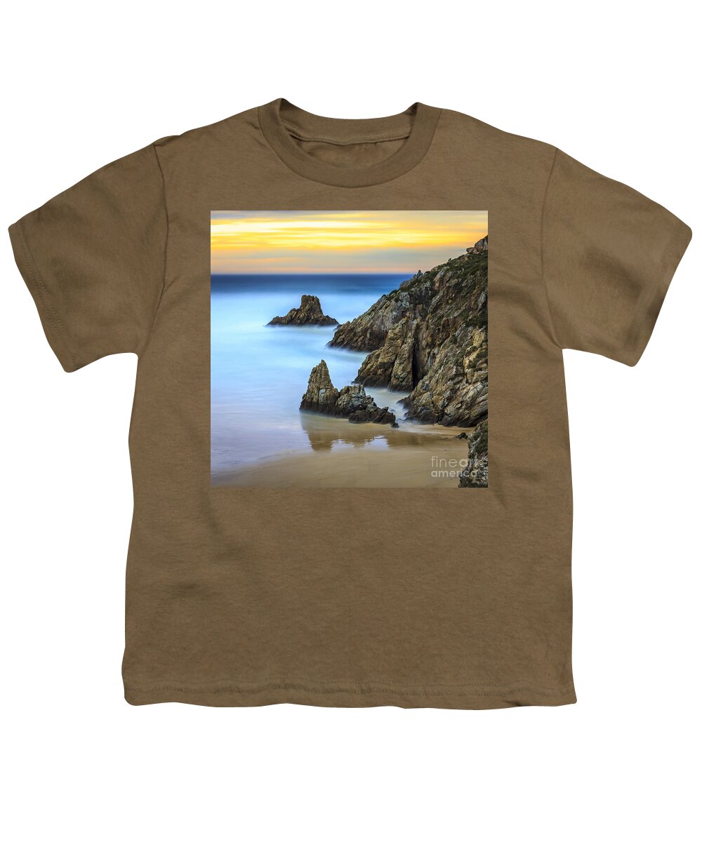 Campelo Youth T-Shirt featuring the photograph Campelo Beach Galicia Spain by Pablo Avanzini