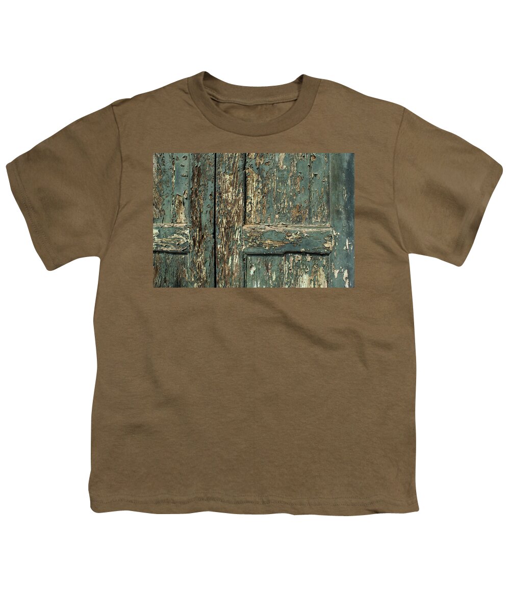 Door Youth T-Shirt featuring the digital art A lick of paint by Ron Harpham