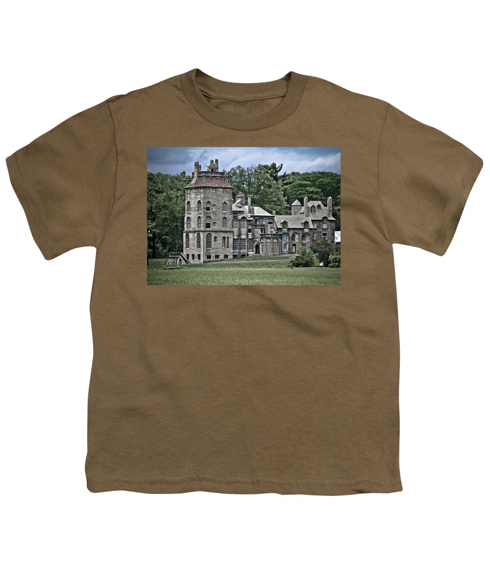 Fonthill Castle Youth T-Shirt featuring the photograph Amazing Fonthill Castle by Trish Tritz