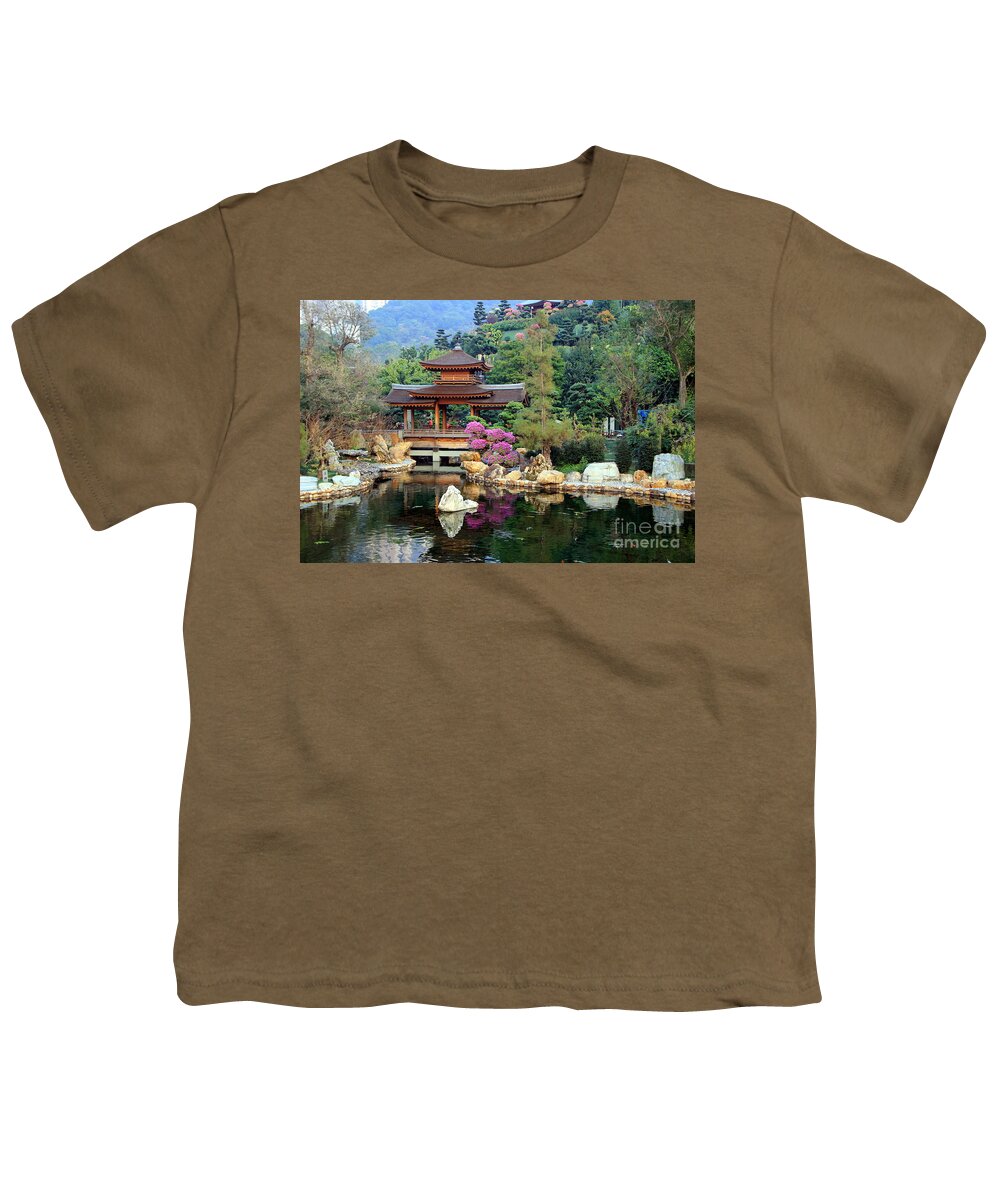 Japanese Youth T-Shirt featuring the photograph Asia Garden by Amanda Mohler