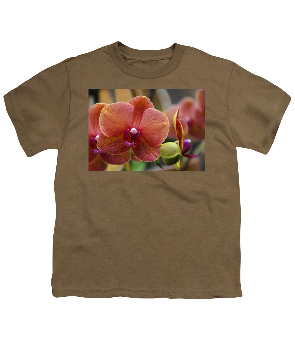 Beautiful Youth T-Shirt featuring the photograph Beautiful Moth Orchid by Penny Lisowski