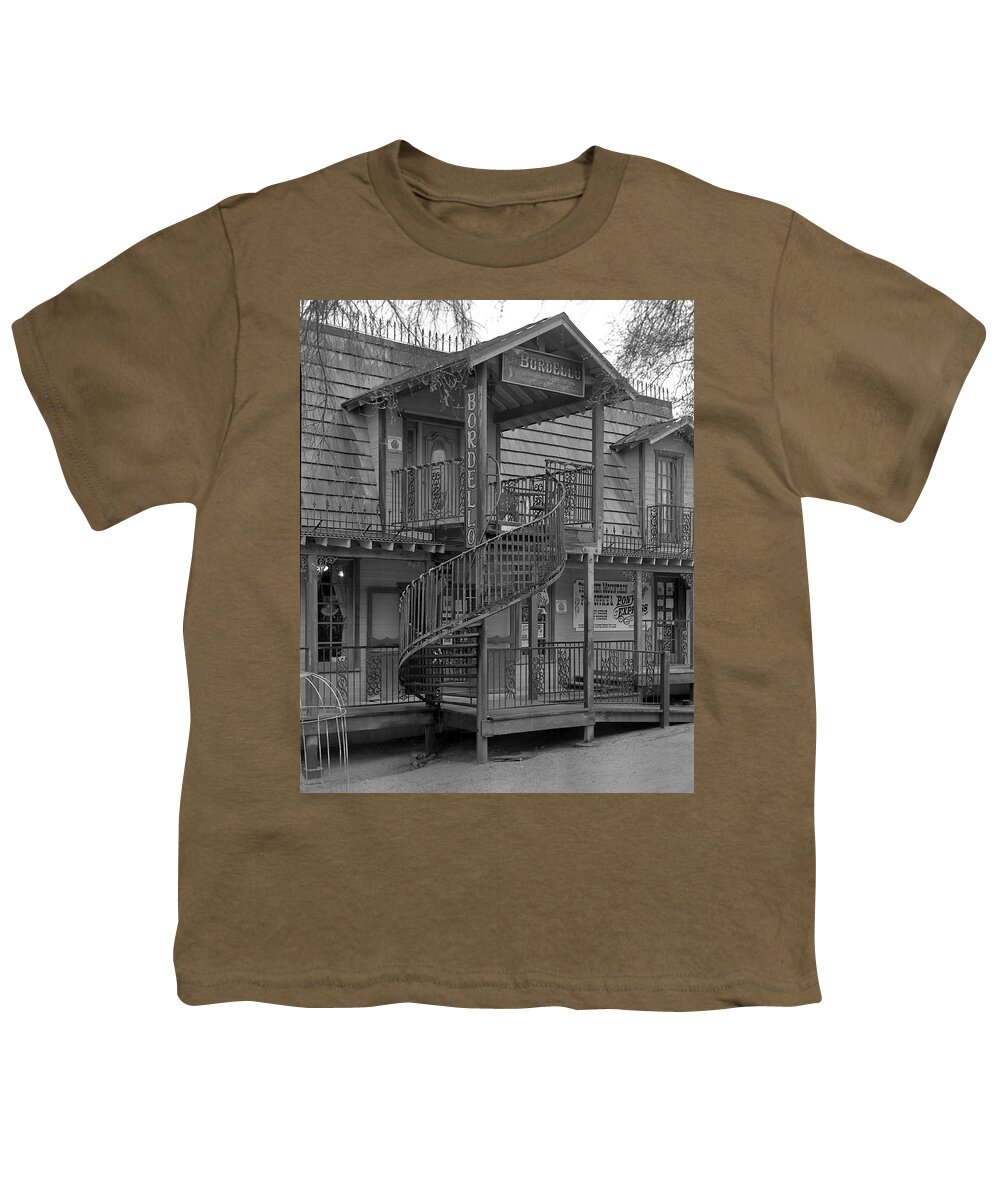 United States Youth T-Shirt featuring the photograph Bordello by Richard Gehlbach