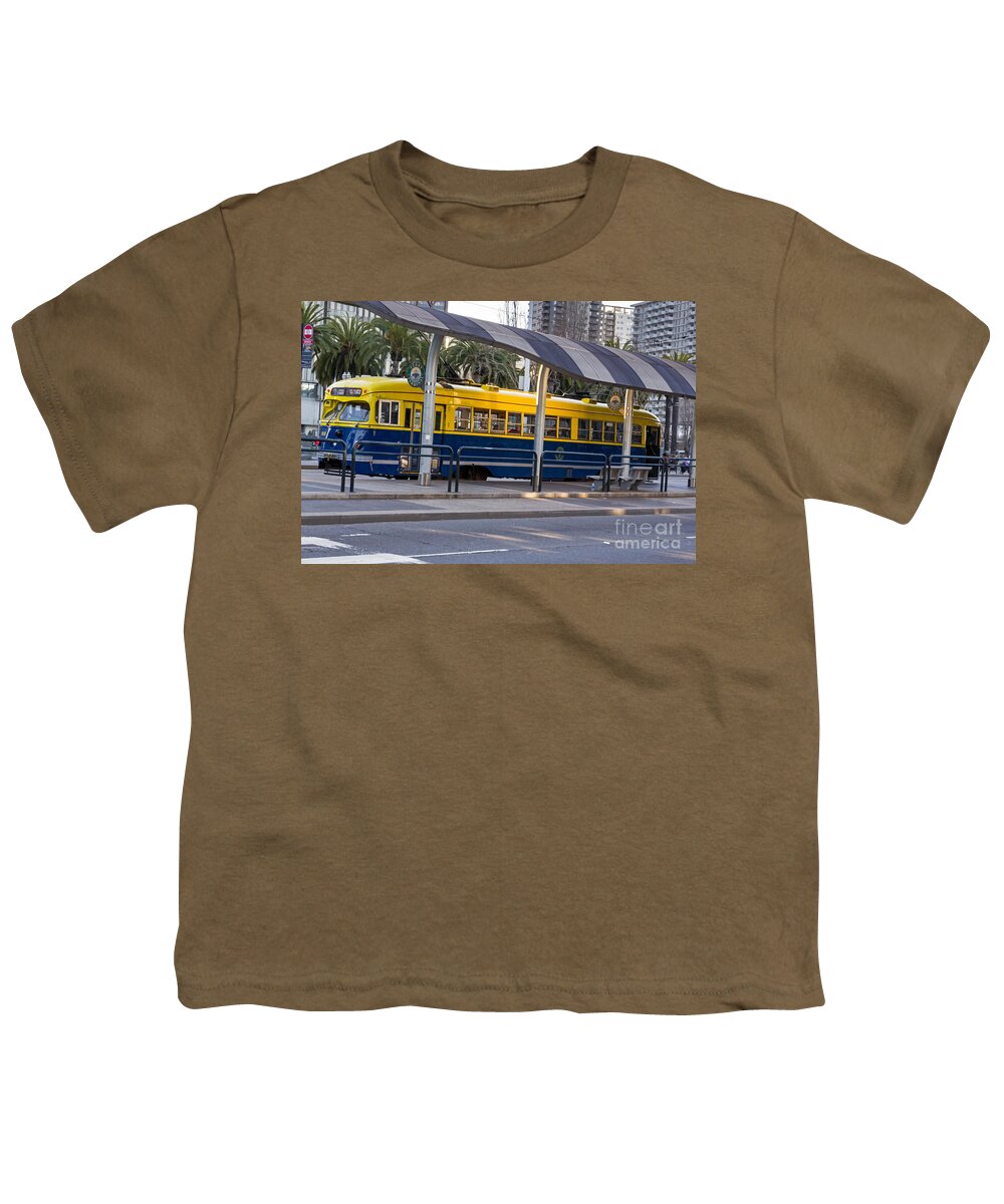 Streetcar Youth T-Shirt featuring the photograph Car 1010 by Kate Brown