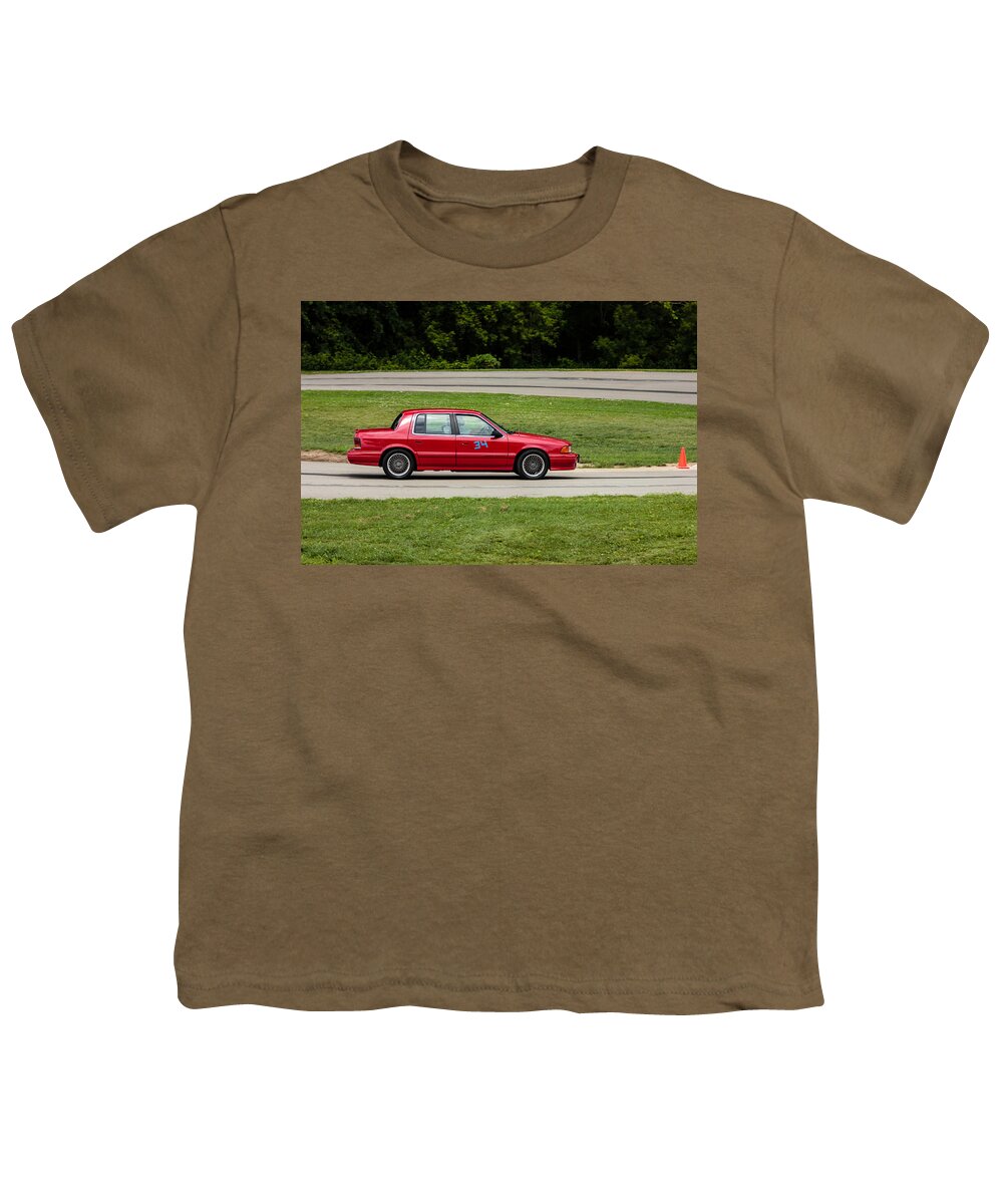 Dodge Spirit Rt Youth T-Shirt featuring the photograph Car No. 34 - 09 by Josh Bryant