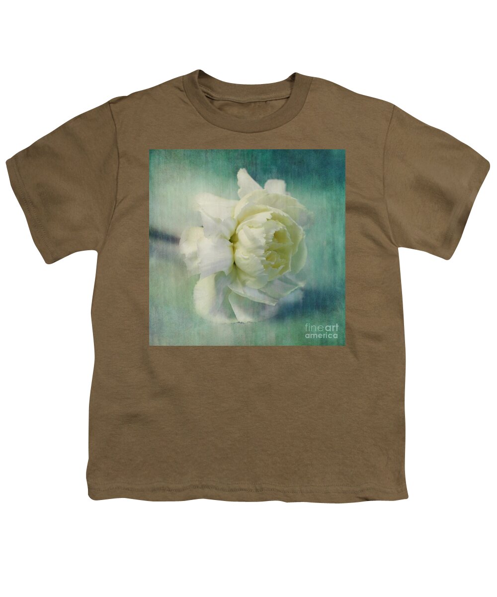 Carnation Youth T-Shirt featuring the photograph Carnation by Priska Wettstein