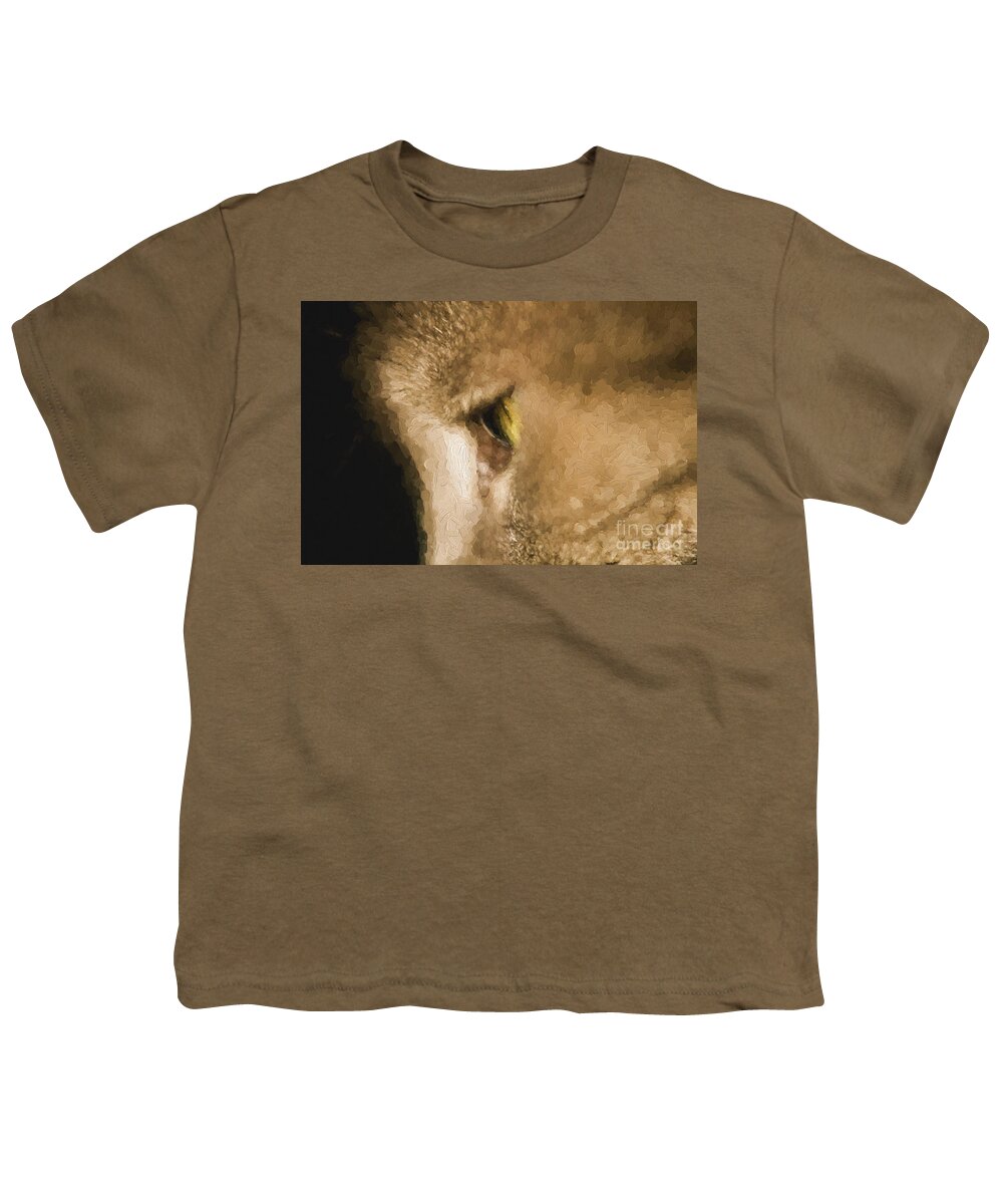 Cat's Eye Youth T-Shirt featuring the photograph Cats eye by Sheila Smart Fine Art Photography
