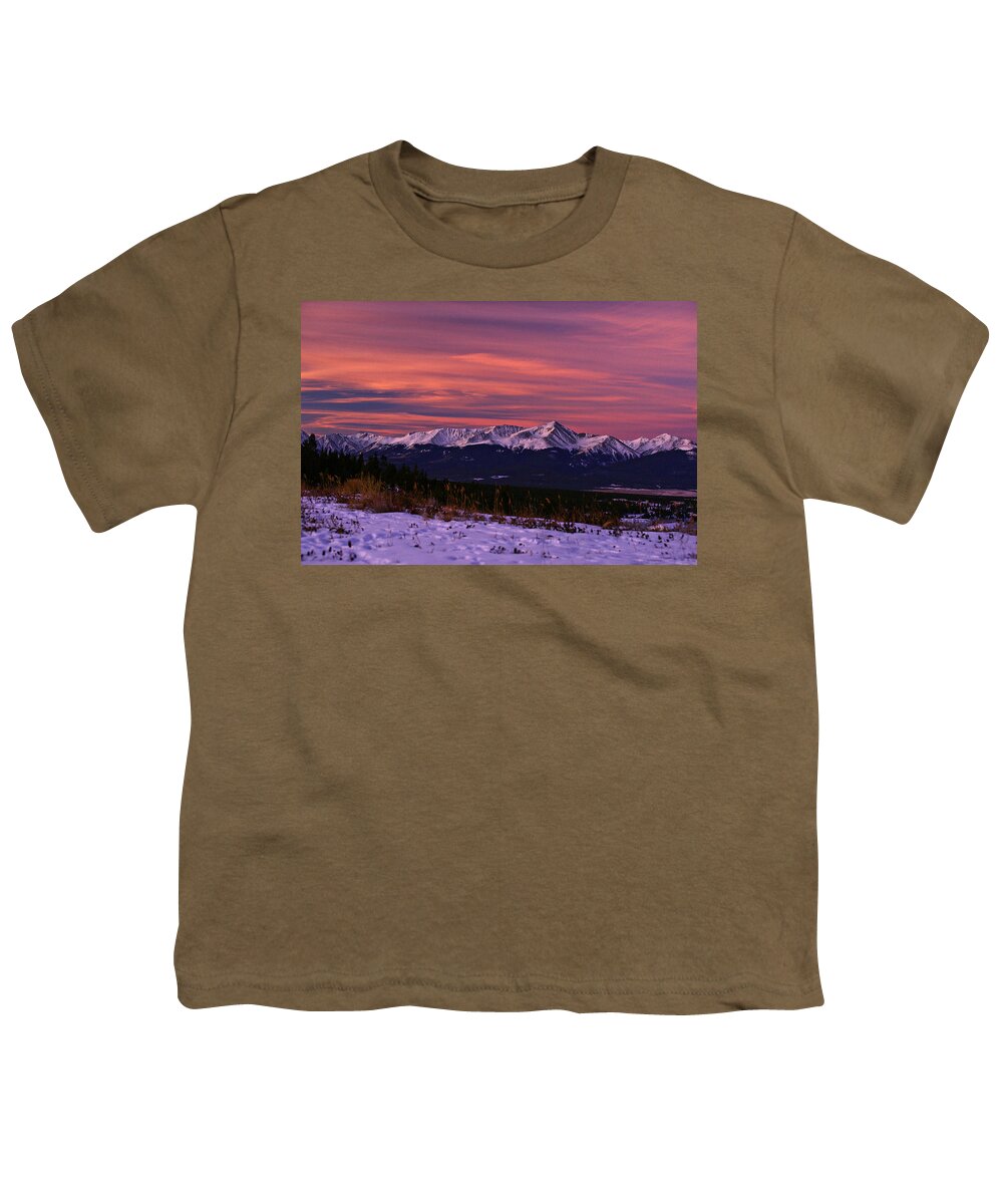 Colorado Youth T-Shirt featuring the photograph Color of Dawn by Jeremy Rhoades