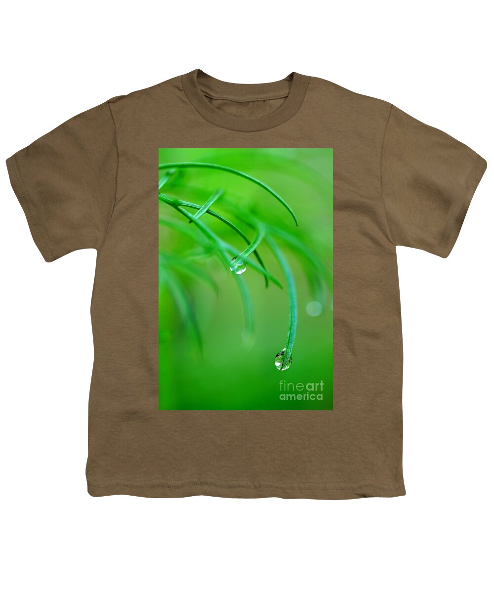 Dew Drops Youth T-Shirt featuring the photograph Garden Gifts by Michael Eingle