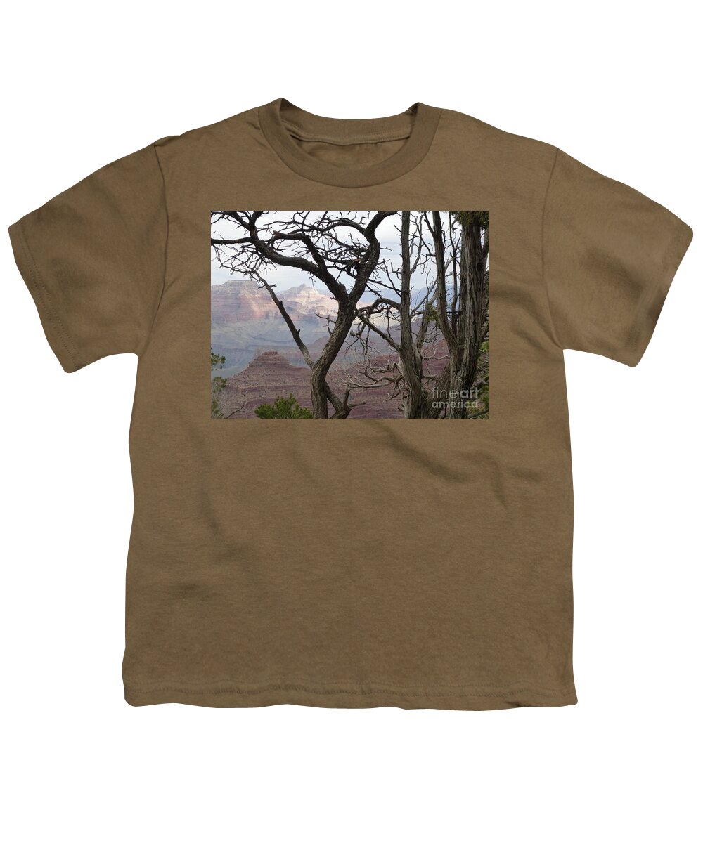 Grand Canyon Youth T-Shirt featuring the photograph Grand Canyon View by Mars Besso