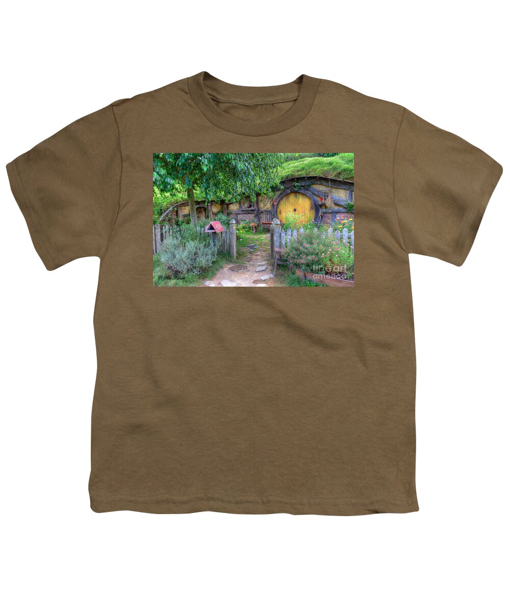 Alexander's Farm Youth T-Shirt featuring the photograph Hobbit Hole 2 by Sue Karski