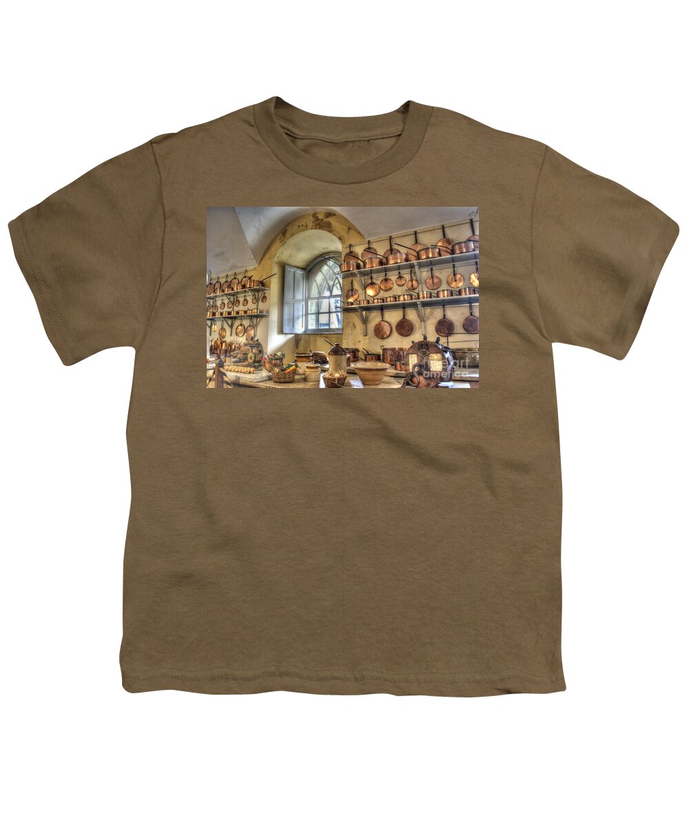 Architecture Youth T-Shirt featuring the photograph In the Kitchen by Juli Scalzi