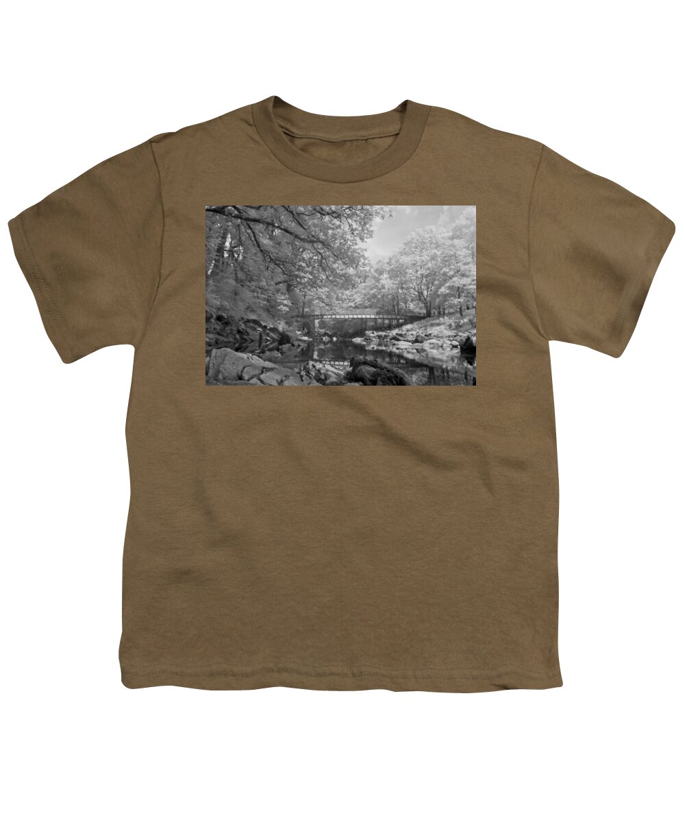 River Youth T-Shirt featuring the photograph Infrared river by B Cash