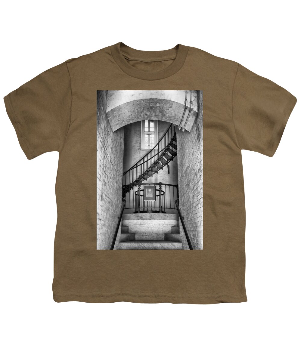 Lighthouse Youth T-Shirt featuring the photograph Into the Light by Howard Salmon