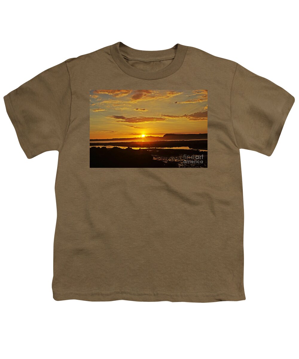 Island Sunset Youth T-Shirt featuring the photograph Island Sunset by Blair Stuart