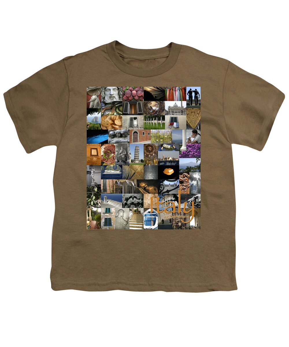 Kg Youth T-Shirt featuring the photograph Italy Poster by KG Thienemann