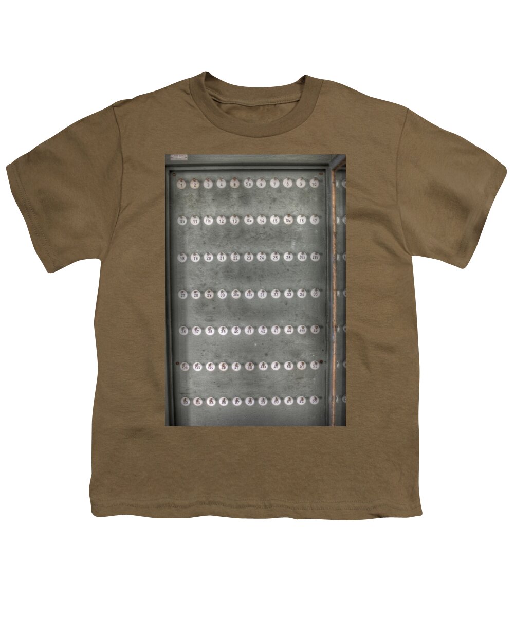 Urbex Youth T-Shirt featuring the digital art Keys are lost by Nathan Wright